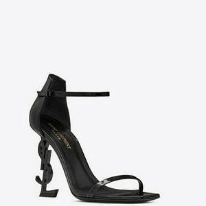 SAINT LAURENT

Opyum patent-leather sandals